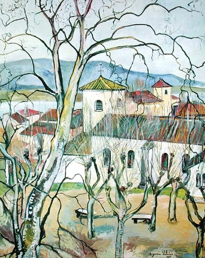 The Village of Saint-Bernard, Ain by Marie Clementine (Suzanne) Valadon